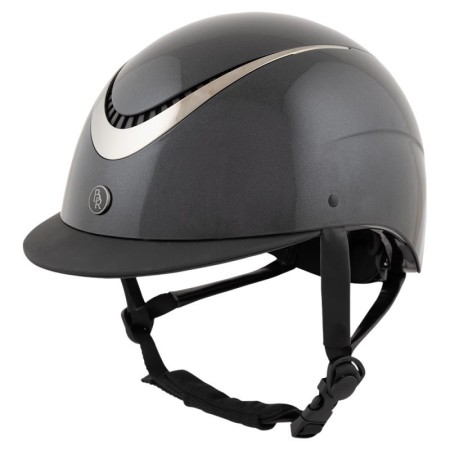 Casco BR Theta Glossy Negro |Cavall i Genet a Equestrian, Calvet Animal i