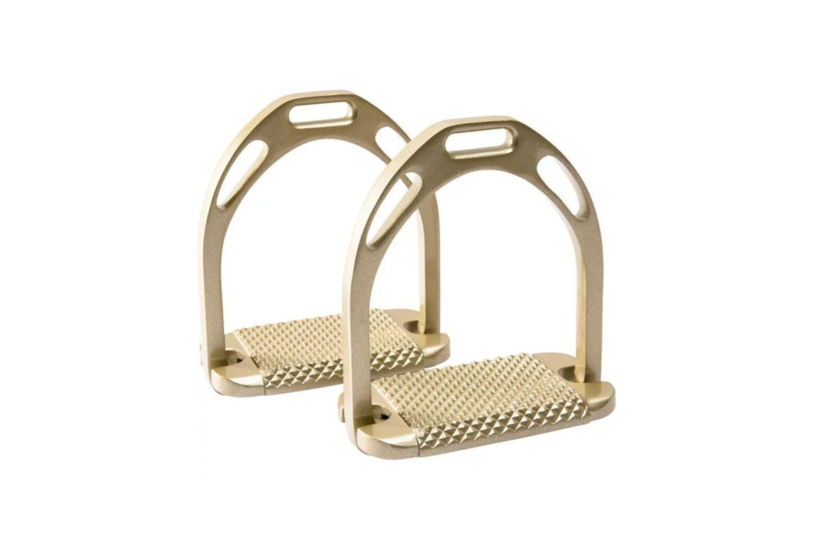 Estribo Inglés Aluminio 12,5 Dorado |Cavall i Genet a Equestrian, Calvet