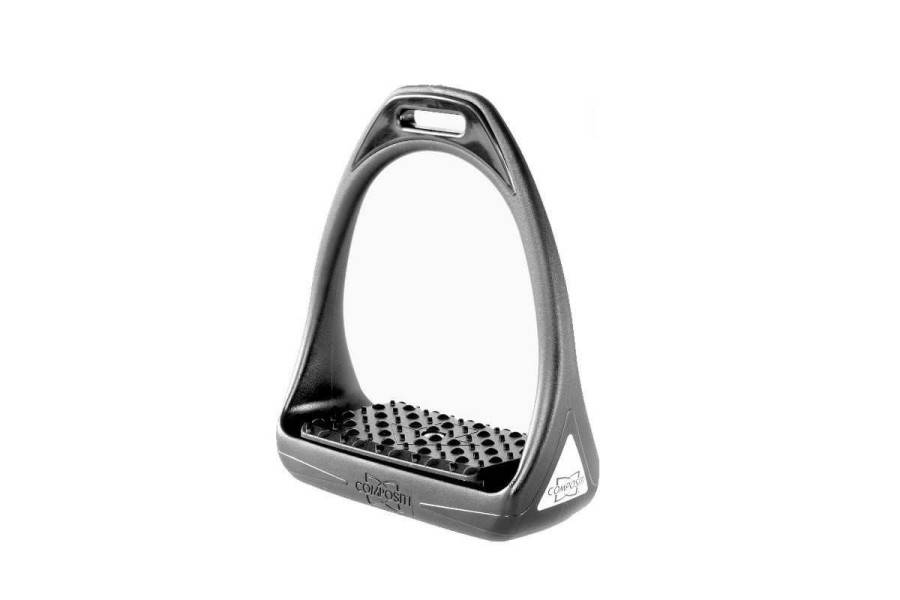 Estribo Inglés Reflex Negro (2) | Equestrian. Calvet Animals i Plantes.