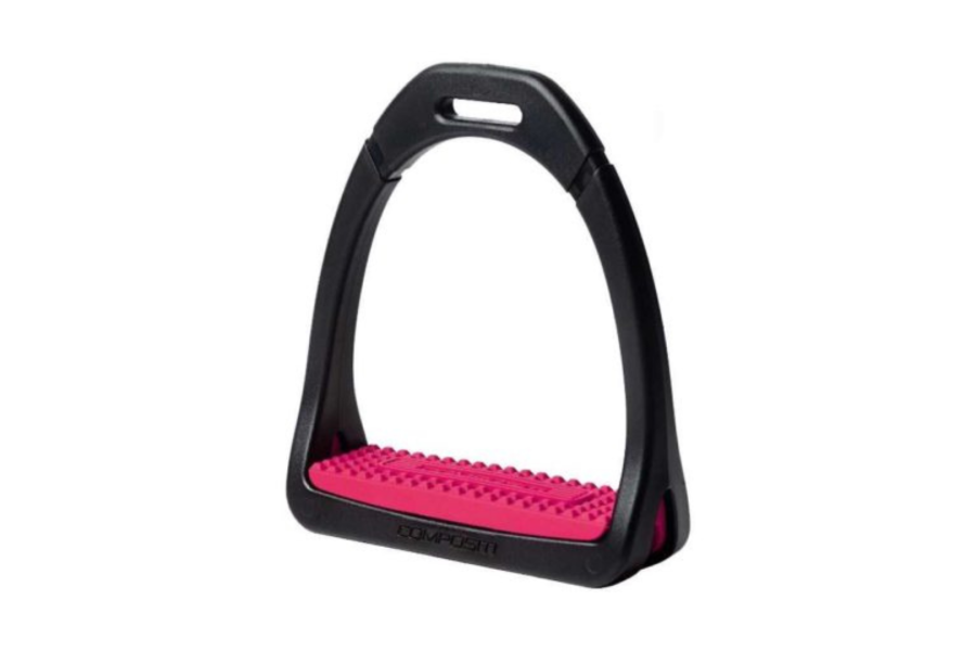 Estribos Ingleses Polimer Adulto Rosa |Cavall i Genet a Equestrian, Calvet