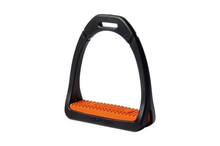 Estribos Ingleses Polimer Adulto Naranja |Cavall i Genet a Equestrian