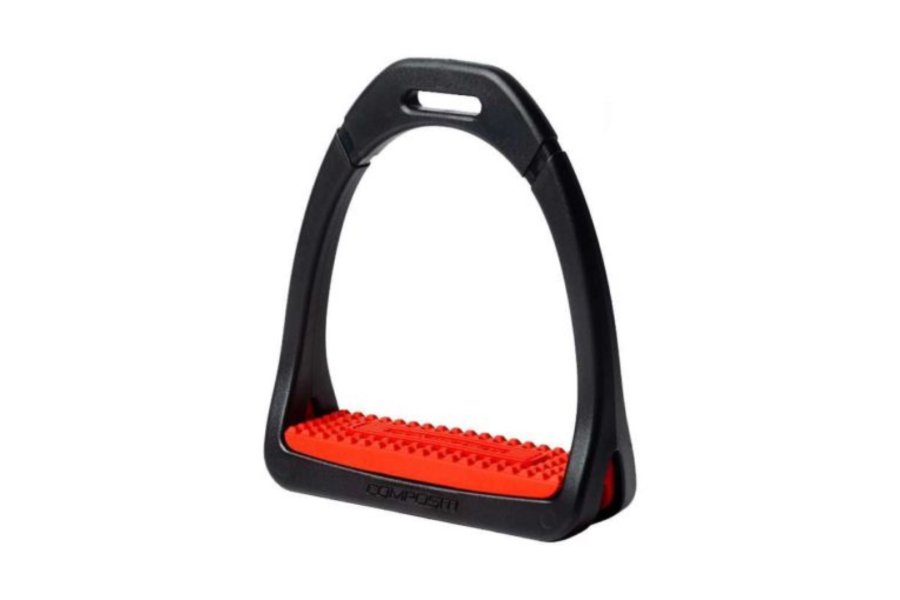 Estribos Ingleses Polimer Adulto Rojo |Cavall i Genet a Equestrian, Calvet