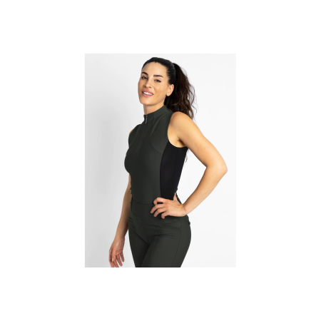 Base Layer Maximilian Sin Mangas Hunter Green |Cavall i Genet a