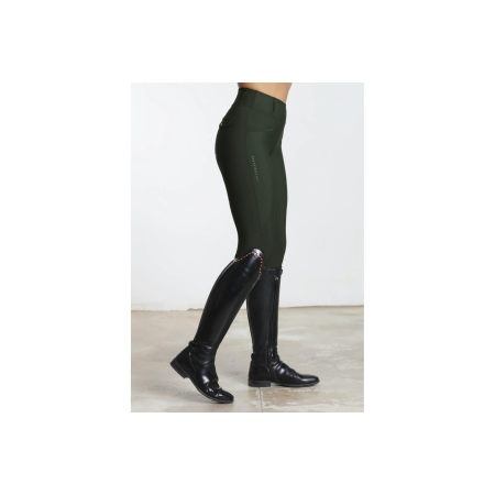 Mallas Maximilian Pro Riding Full Grip Hunter Green |Cavall i Genet a