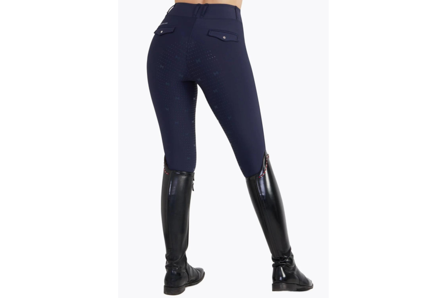 Mallas Maximilian Pro Riding Full Grip Azul Marino |Cavall i Genet a