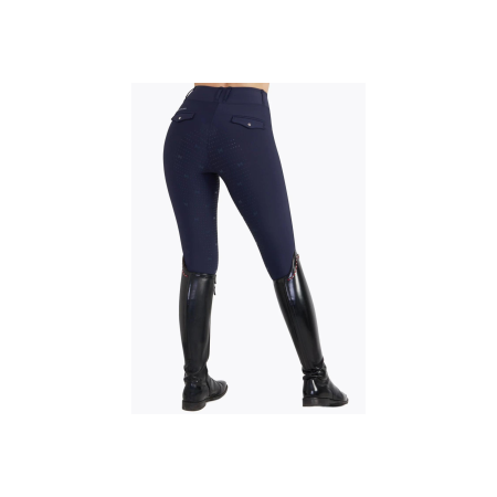 Mallas Maximilian Pro Riding Full Grip Azul Marino |Cavall i Genet a