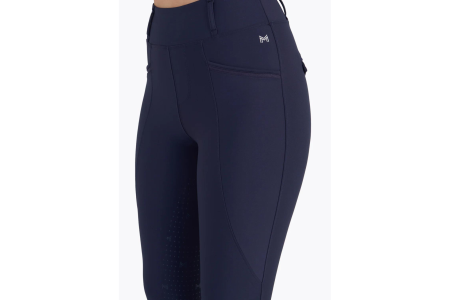 Mallas Maximilian Pro Riding Full Grip Azul Marino |Cavall i Genet a