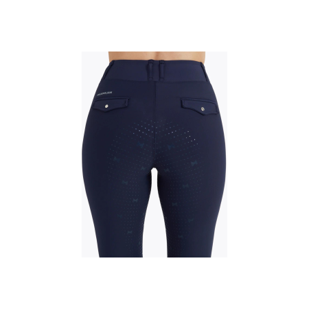 Mallas Maximilian Pro Riding Full Grip Azul Marino |Cavall i Genet a