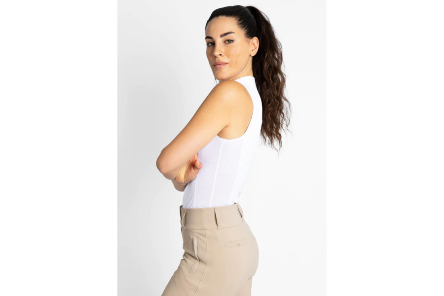 Base Layer Maximilian Sin Mangas Blanco | Equestrian. Calvet Animals i