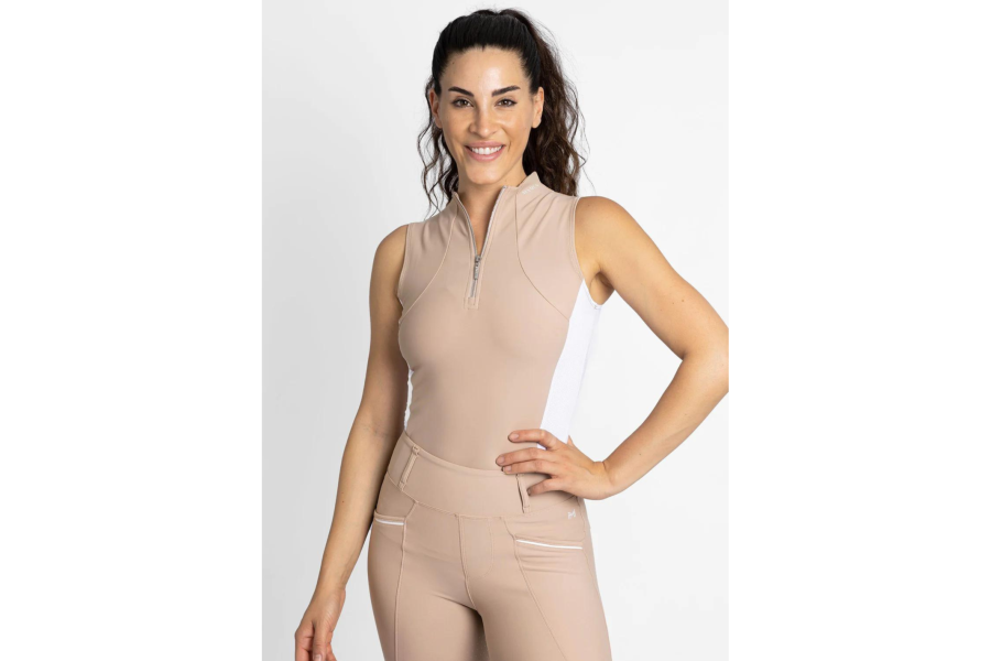 Base Layer Maximilian Sin Mangas Beig |Cavall i Genet a Equestrian, Calvet
