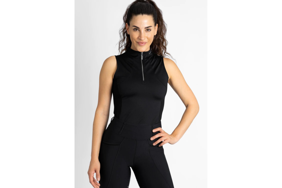 Base Layer Maximilian Sin Mangas Negro |Cavall i Genet a Equestrian