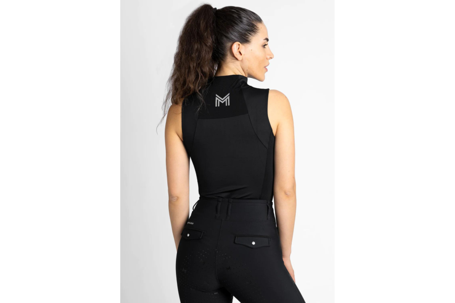 Base Layer Maximilian Sin Mangas Negro |Cavall i Genet a Equestrian