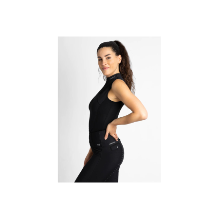 Base Layer Maximilian Sin Mangas Negro |Cavall i Genet a Equestrian