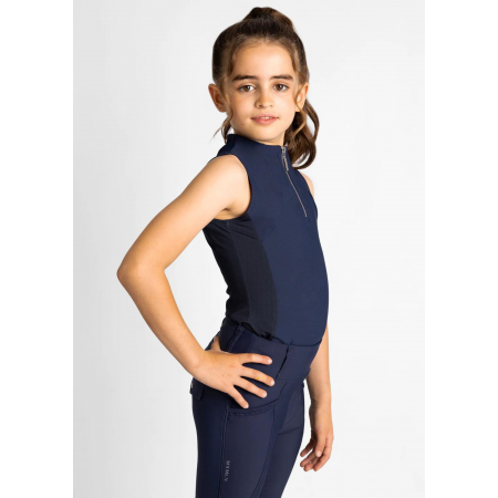 Base Layer YR Maximilian Sin Mangas Azul Marino | Equestrian. Calvet
