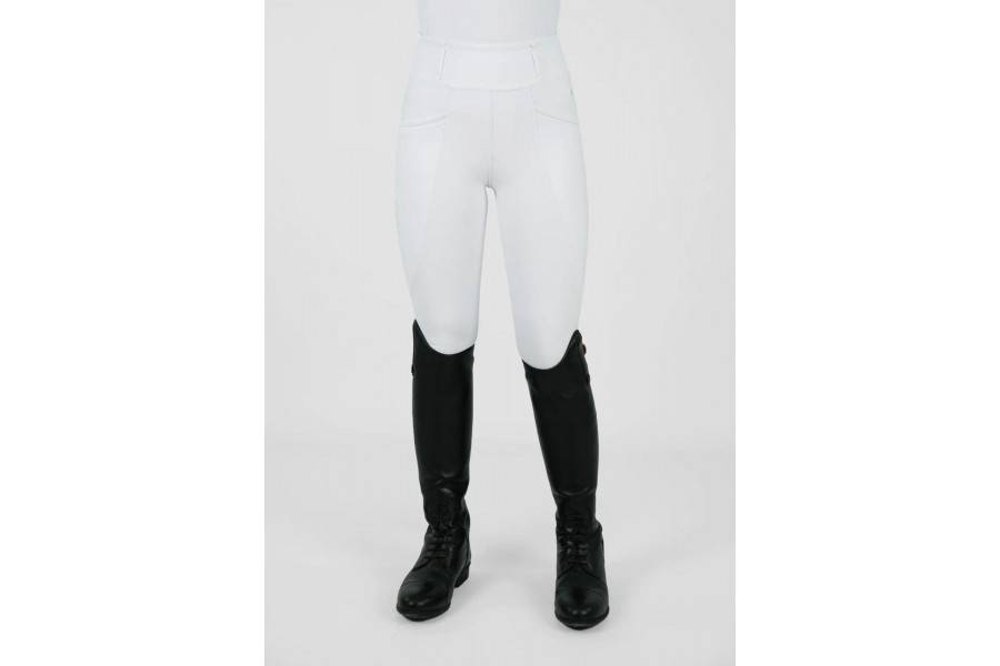 Mallas Maximilian YR Pro Riding Blanca | Equestrian. Calvet Animals i