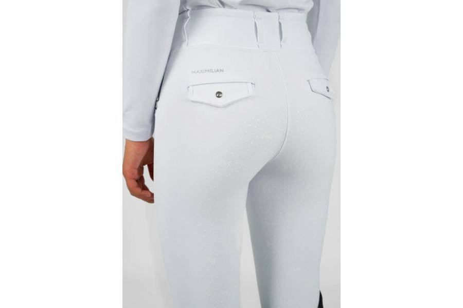 Mallas Maximilian YR Pro Riding Blanca | Equestrian. Calvet Animals i