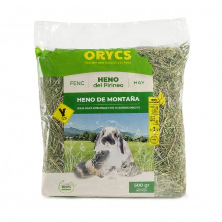 Heno Miniorycs Montaña 500 Gr. | Calvet Animals i Plantes