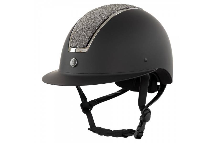 Casco BR Omega Glamourous Negro |Cavall i Genet a Equestrian, Calvet