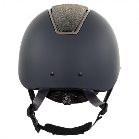 Casco BR Omega Glamourous Azul Marino |Cavall i Genet a Equestrian, Calvet