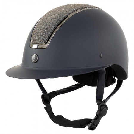 Casco BR Omega Glamourous Azul Marino |Cavall i Genet a Equestrian, Calvet