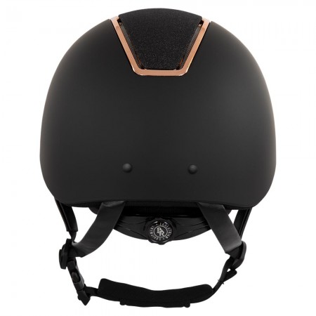 Casco BR Omega Negro/Rosa Gold |Cavall i Genet a Equestrian, Calvet Animal