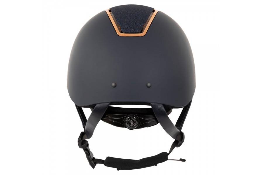 Casco BR Omega Azul Marino/Rosa Gold | Equestrian. Calvet Animals i