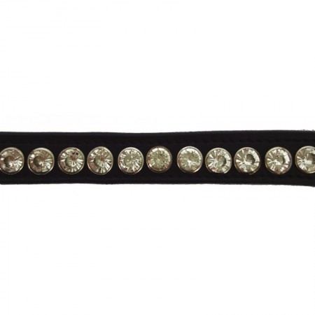 Frontalera Norton Pro Strass Negre |Cavall i Genet a Equestrian, Calvet