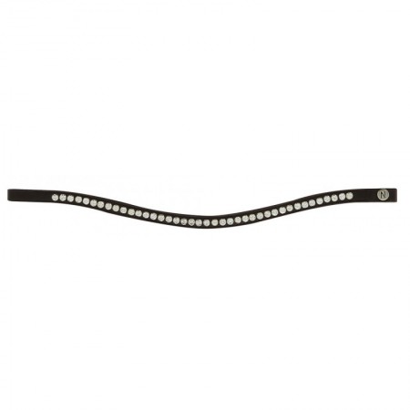 Frontalera Norton Pro Strass Negre |Cavall i Genet a Equestrian, Calvet