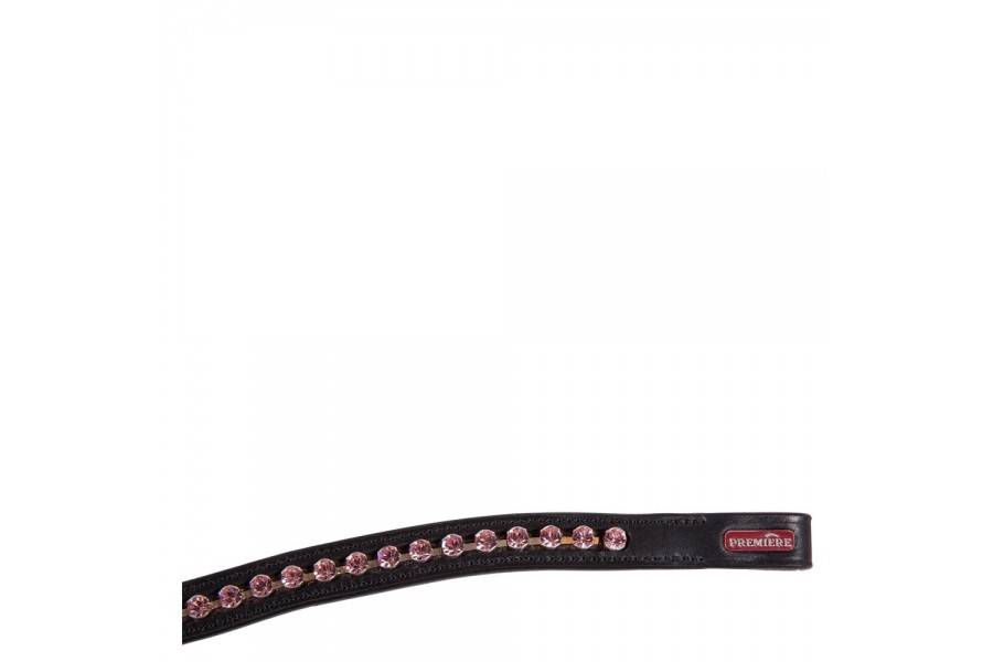 Frontalera Premiere Lyskamm Negra/Rosa |Cavall i Genet a Equestrian