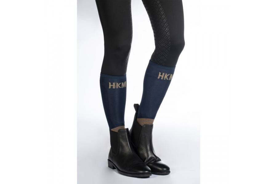 Mitjons HKM Colour Rosa/Blau Marí/Gris 3 Unitats |Cavall i Genet a