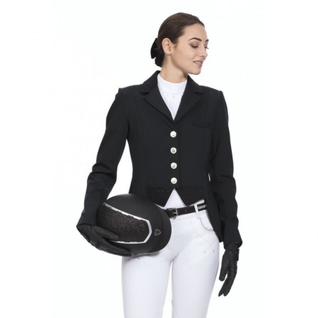 Mini Frac Mujer Equitheme Negro | Equestrian. Calvet Animals i Plantes.