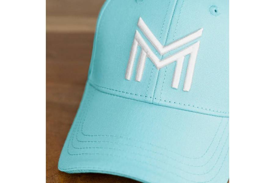 Gorra Maximilian Blau Cel/Blanc |Cavall i Genet a Equestrian, Calvet