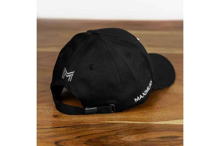 Gorra Maximilian Negra/Plata | Equestrian. Calvet Animals i Plantes.