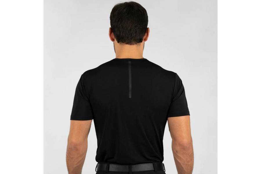 Airtech T-shirt Maximilian Negra |Cavall i Genet a Equestrian, Calvet