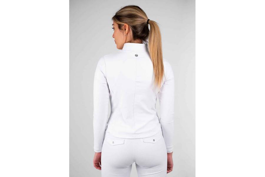 Jaqueta Maximilian Contour Blanca |Cavall i Genet a Equestrian, Calvet