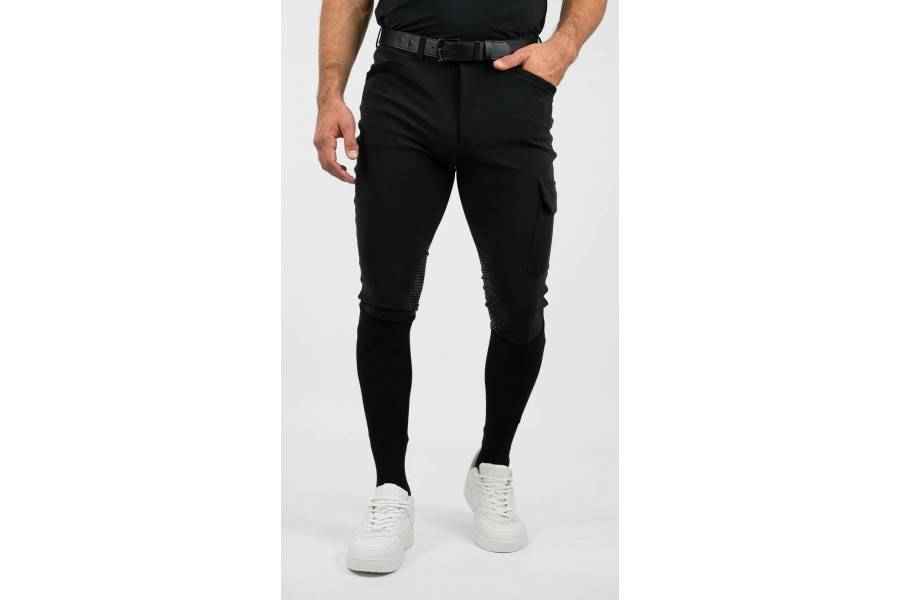 Pantalons Home Maximilian Advance Full Grip Negre |Cavall i Genet a