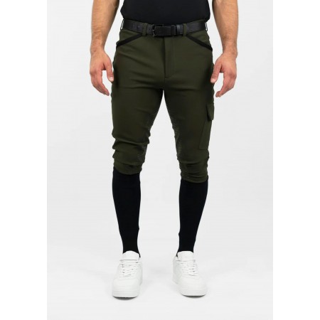 Pantalones Hombre Maximilian Advance Full Grip Khaki | Equestrian. Calvet