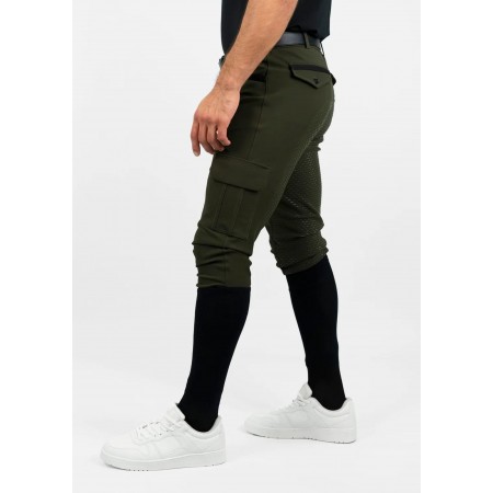 Pantalones Hombre Maximilian Advance Full Grip Khaki | Equestrian. Calvet