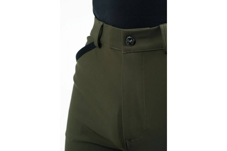 Pantalones Hombre Maximilian Advance Full Grip Khaki | Equestrian. Calvet