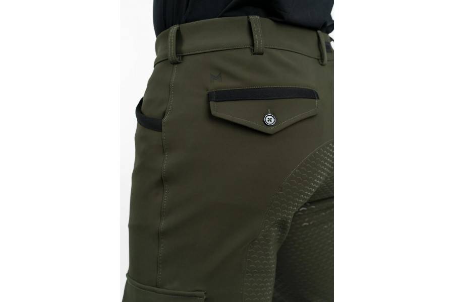 Pantalons Home Maximilian Advance Full Grip Khaki |Cavall i Genet a