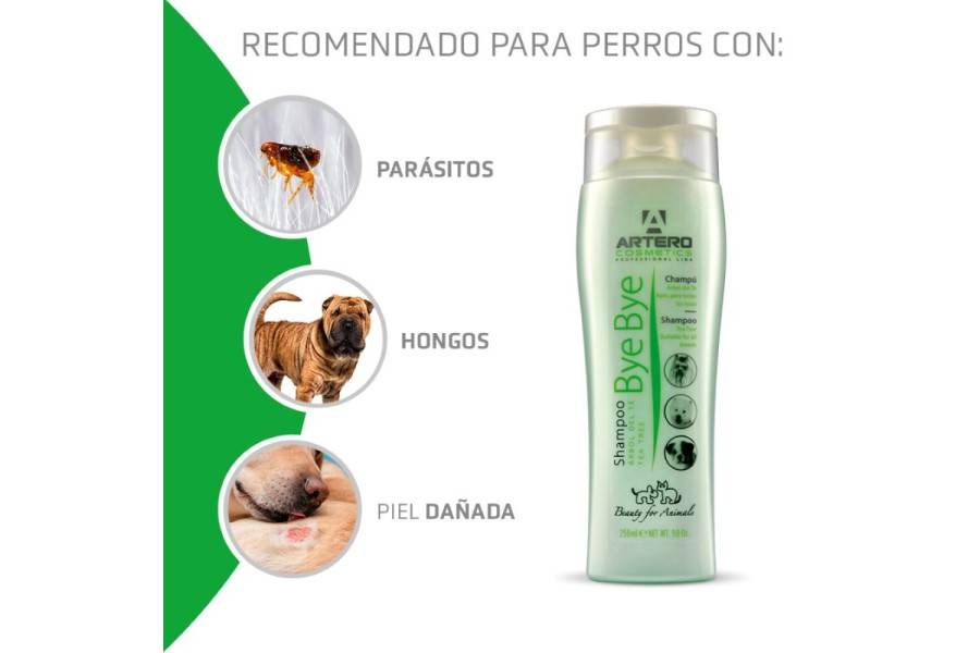Champú Artero Bye Bye 250ml para perros | Calvet Animales y Plantas