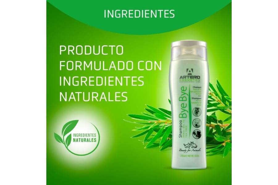 Champú Artero Bye Bye 250ml para perros | Calvet Animales y Plantas