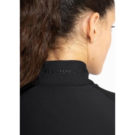 Base Layer Maximilian Reflection Màniga Llarga Negra |Cavall i Genet a