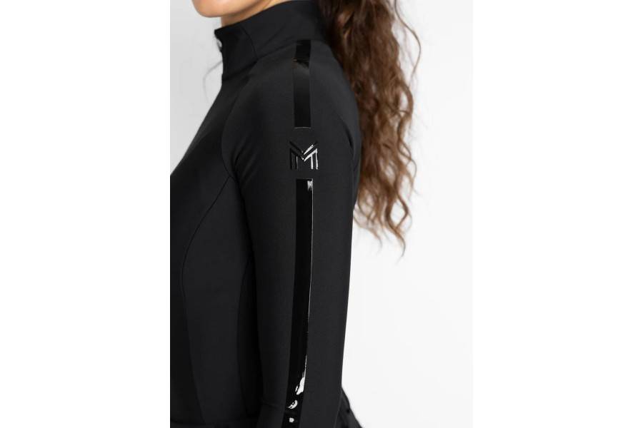 Base Layer Maximilian Reflection Màniga Llarga Negra |Cavall i Genet a