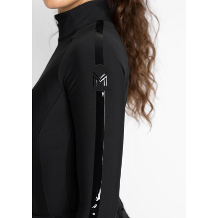 Base Layer Maximilian Reflection Màniga Llarga Negra |Cavall i Genet a