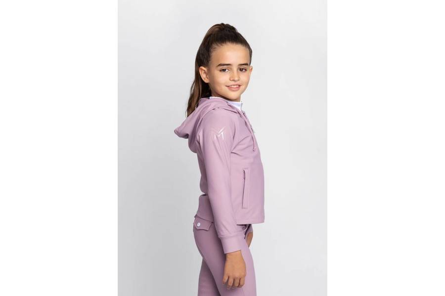Dessuadora Maximilian YR Reflection Zip Mauve |Cavall i Genet a