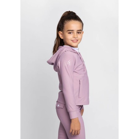 Dessuadora Maximilian YR Reflection Zip Mauve |Cavall i Genet a