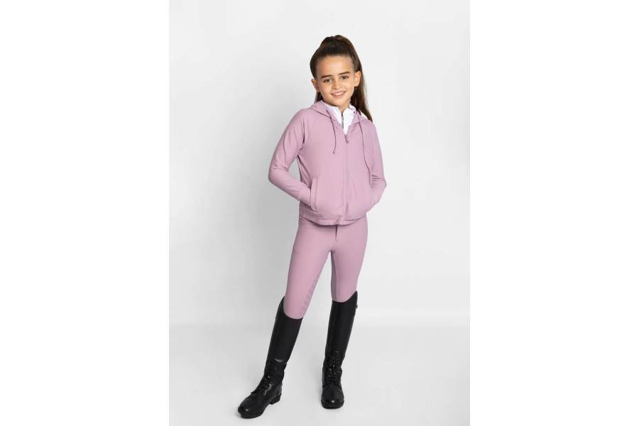 Dessuadora Maximilian YR Reflection Zip Mauve |Cavall i Genet a