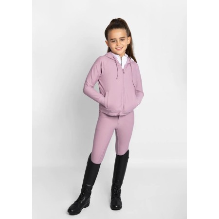 Dessuadora Maximilian YR Reflection Zip Mauve |Cavall i Genet a