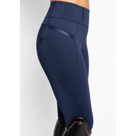 Mallas Maximilian Studio Riding Full Grip Navy | Equestrian. Calvet